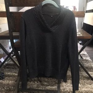 NWT Jeanne Pierre Charcoal Heather Sweater